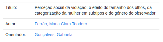  Olhos grandes fazem uma mulher parecer mais atraente, honesta e menos responsável pela própria vitimização.Estudo da  @UAlg  https://sapientia.ualg.pt/handle/10400.1/5979