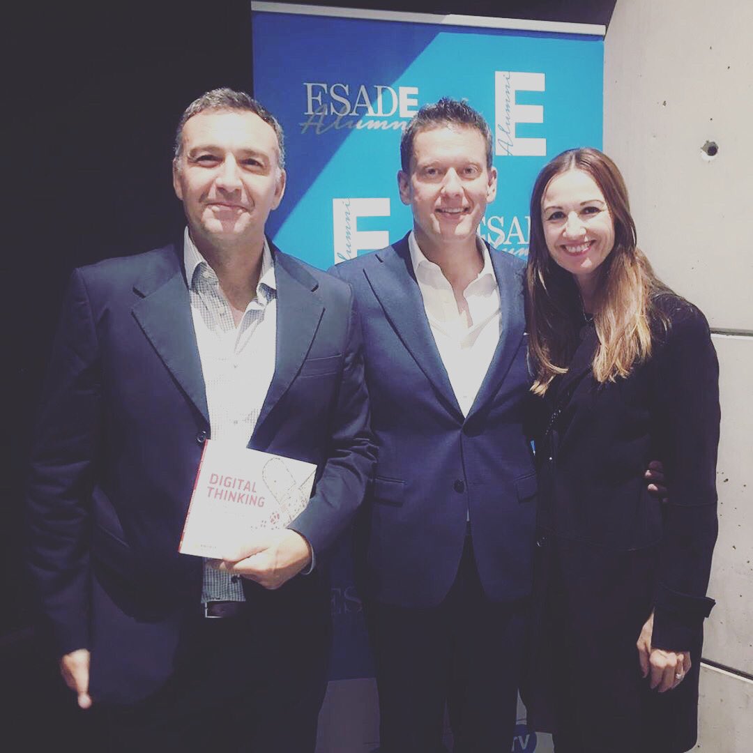 Gran presentación en @_esade del nuevo libro  📖⁣
“DIGITAL THINKING” de <a href="/lluissoldevila/">Lluís Soldevila</a> ⁣
cuyos derechos de autor donará a @asociacionprogeria 🧬⁣
⁣
Enhorabuena👏👏 👏y un millón de gracias 🙏⁣
