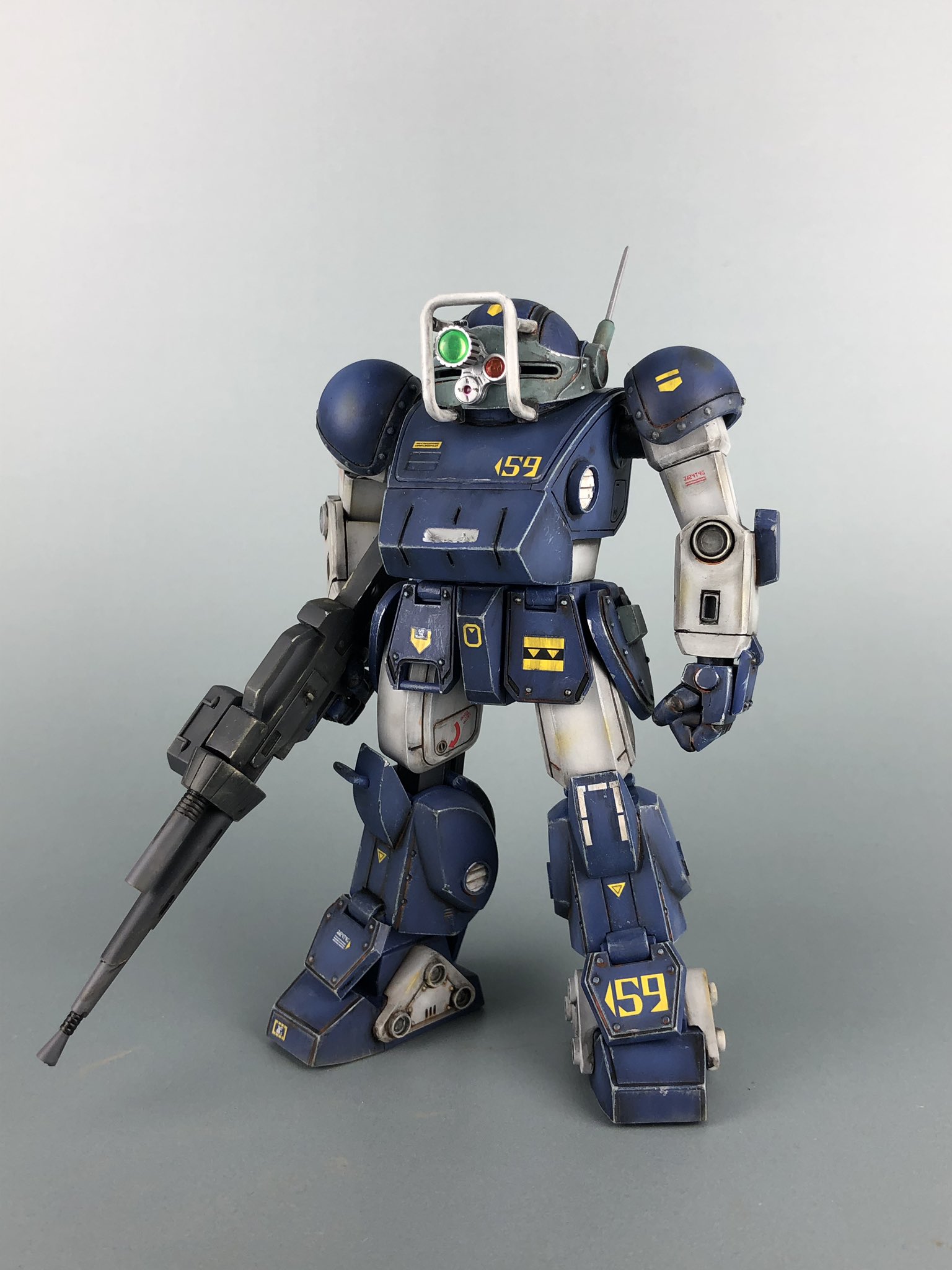 【企業展示用／プロ制作／一点物】やまと スコープドッグ ストロングバックス錆仕様 やまと ストロングバックス