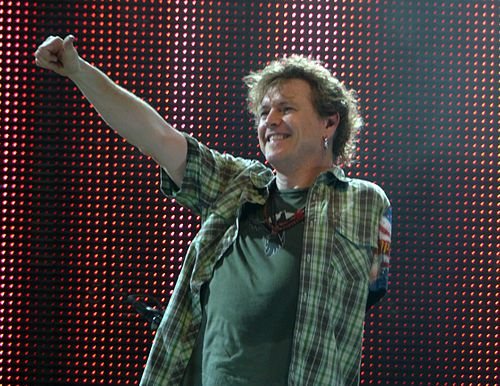 Def Leppard - Animal. Happy birthday Rick Allen. You rock!  
