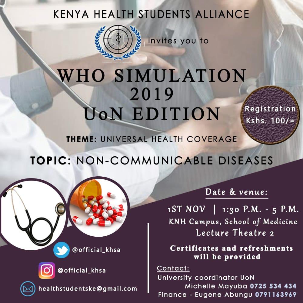 amsunuonbi's tweet photo. Happening Now at LT1
@georgeicho1 @pmakau11 @Docmureithi @mmmicheni @KipkemoiElvis
#UniversalHealthCoverage
#WHOsimulation
#NonCommunicableDiseases https://t.co/ZpZVQN27bT