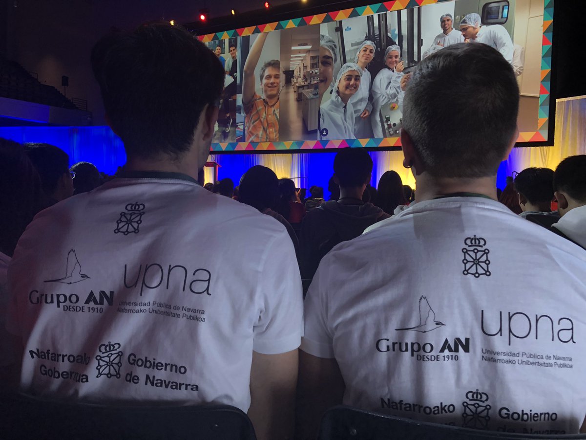 igem.upna (@igem_upna2022) on Twitter photo 🧬Ceremonia de apertura🧬
🧬Opening ceremony🧬
<a href="/gob_na/">Gobierno de Navarra</a> @GrupoAN_Natural <a href="/UNavarra/">UPNA - Universidad</a>
#iGEM2019 🧬Ceremonia de apertura🧬
🧬Opening ceremony🧬
<a href="/gob_na/">Gobierno de Navarra</a> @GrupoAN_Natural <a href="/UNavarra/">UPNA - Universidad</a>
#iGEM2019