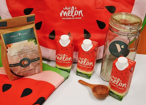 We are hosting a giveaway with VitallyVeganUk to celebrate #worldveganday 

Just check out the <a href="/whatamelonwater/">What A Melon</a> insta to enter!