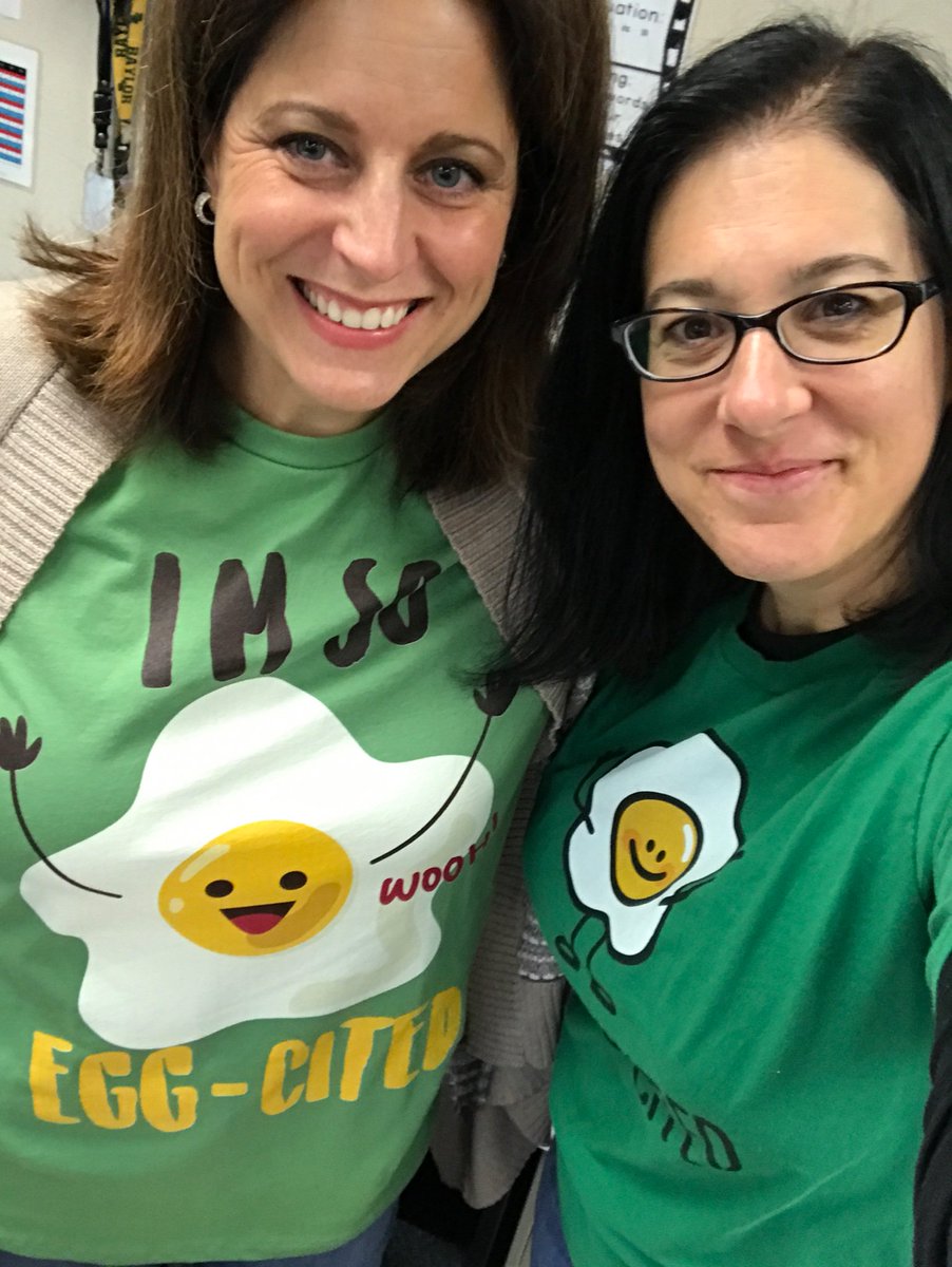 MsClarkeTWE's tweet photo. We are so EGGcited about the 4th grade egg drop today! #OperationEggDrop #twehowl @TWEHowl @SunnyEcc401 https://t.co/6ePVMTGXwx