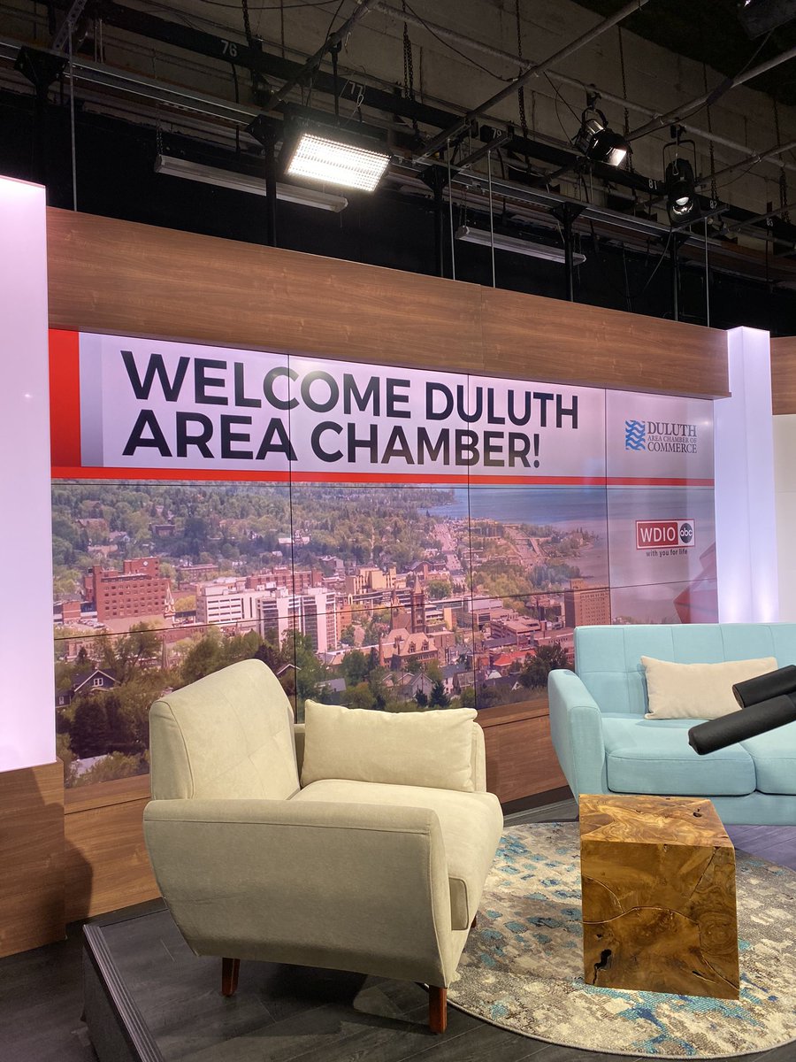 Congrats <a href="/wdiowirt/">WDIO News</a> on the branding change - looks great! Fun finally Friday btw <a href="/DuluthChamber/">Duluth Area Chamber</a>