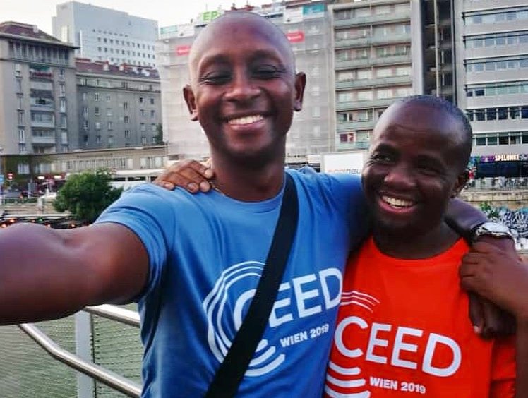 CeedTanzania's tweet photo. A little #FlashbackFriday to when the team was in Vienna for the 2019, impact hub conference. 
To all the entrepreneurs out there, the #CEEDTanzaniaTeam would like to wish you all a great weekend!
#impacthub
#ceedinvienna
#Jifunzenaceed
#Growwithceed
#Learnwithceed
#ceedtanzania https://t.co/lwPYnZCxXa