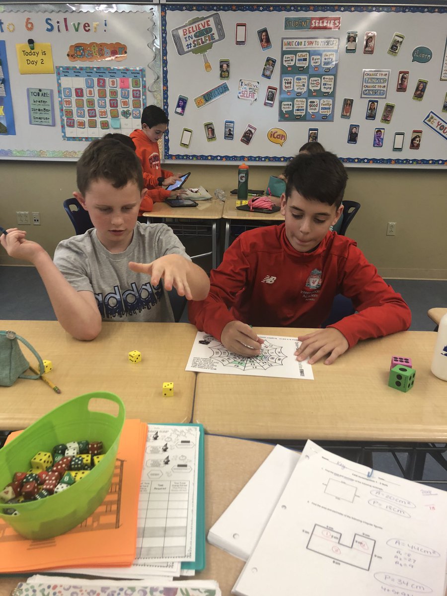 Halloween Math on 6 Silver yesterday 🎃Students worked hard to solve a Halloween Mystery using their math skills! Students also got to play spider bingo 🕷