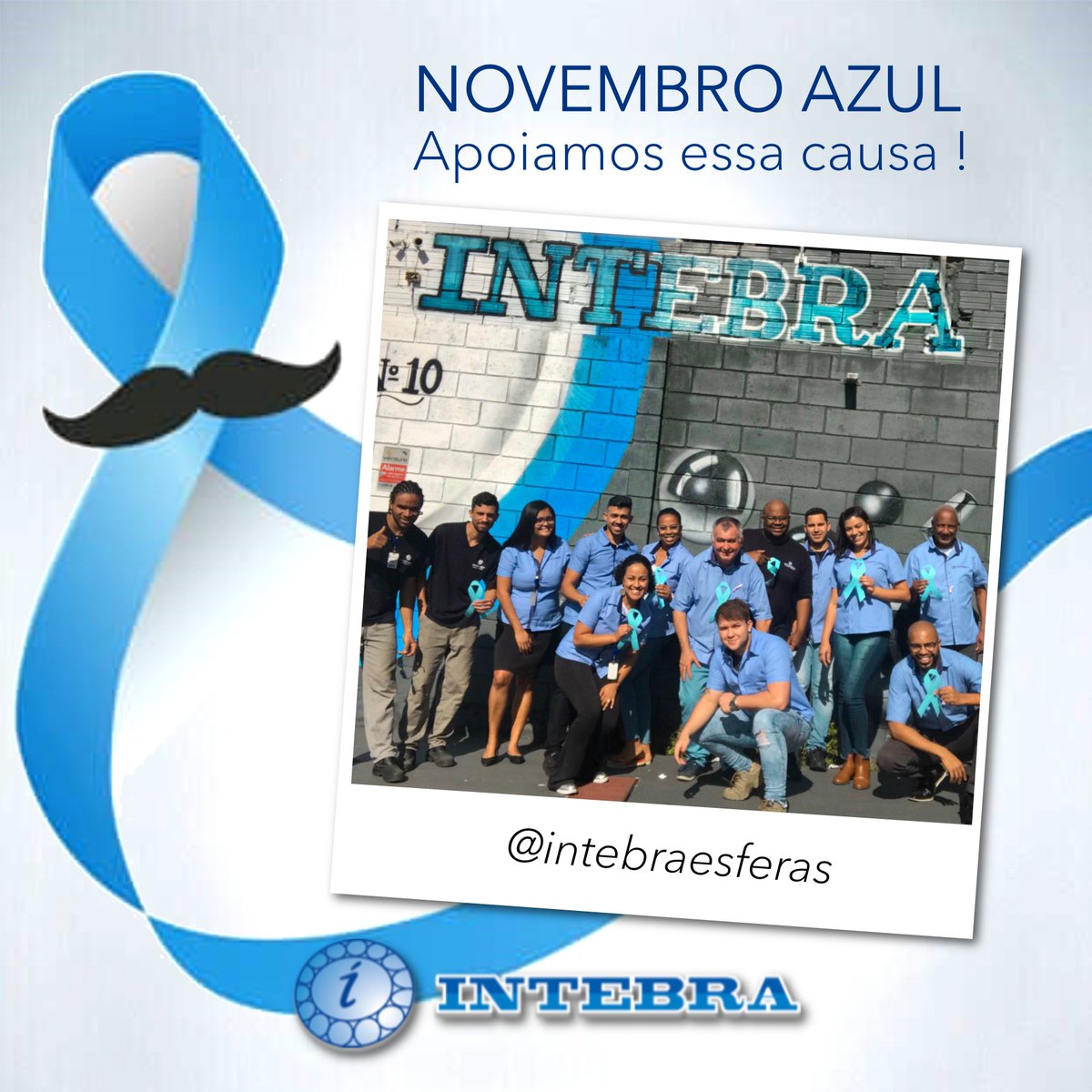 IntebraEsferas's tweet photo. A cor mudou, mas a luta contra o câncer continua.
O MELHOR CUIDADO Ė A PREVENÇÃO.
#INTEBRA #intebraesferas #novembroazul https://t.co/33IAnXjBh3