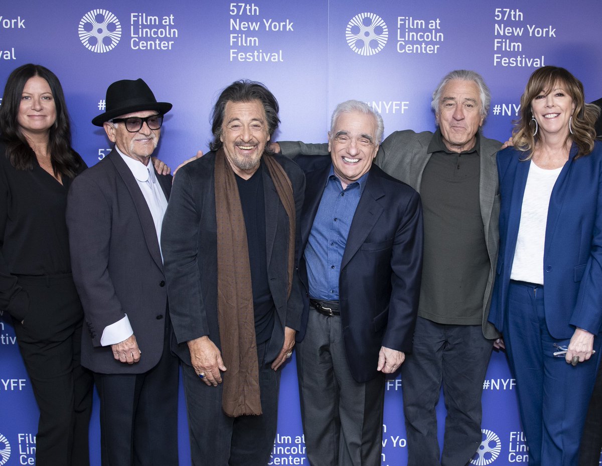 Congrats to Martin Scorsese &amp; team on opening day of <a href="/TheIrishmanFilm/">The Irishman</a>! #NYFF