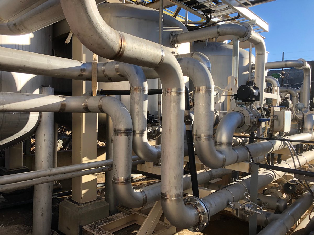 copper_gunnison's tweet photo. Gunnison #Copper Project Copper Update - Electrolyte Filter Installation 
#EXMGF https://t.co/ct4puiITsJ