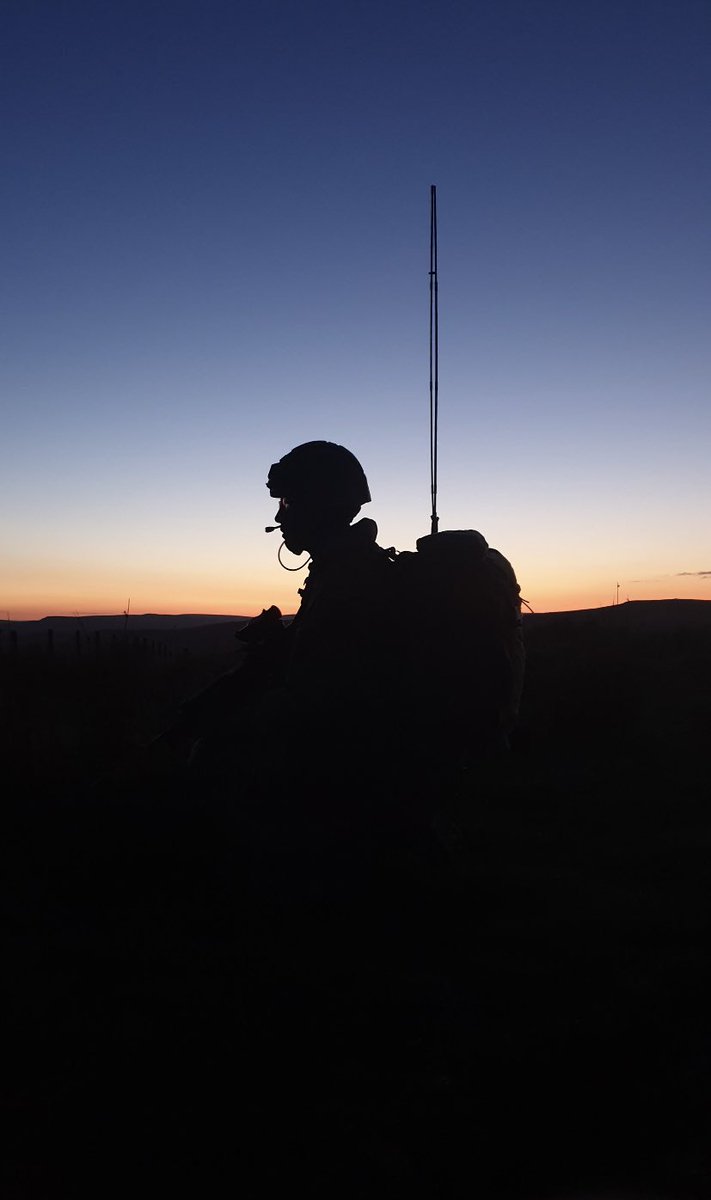 A great shot from 219’s insertion TAB on their exercise Ex TRIPOLI WARRIOR 2. Ex TW2 is 219's CT2 back to basics military exercise held in Otterburn. #TheVitalLink <a href="/R_Signals/">Royal Signals</a> <a href="/ArmyintheNorth/">Army in the North</a>