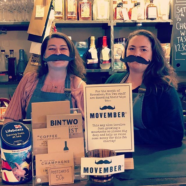 BinTwoPadstow's tweet photo. It’s Movember time! Throughout November the BinTwo crew will be donating all our tips to the very fab Movember charity. This may also involve Josh growing his very first moustache! No pressure Josh..........
*
*
*
*
#movember #mobros #mosistas #groamo #p… https://t.co/3xS6YWFZ92 https://t.co/3qCpcFYnah
