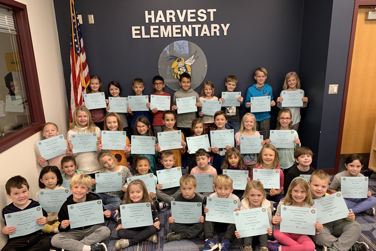 Emily_Sickler's tweet photo. Please give a "Hip-Hip-Hooray" to our Harvest Shining Stars! #harvestlearn https://t.co/gwNiUGtMtd