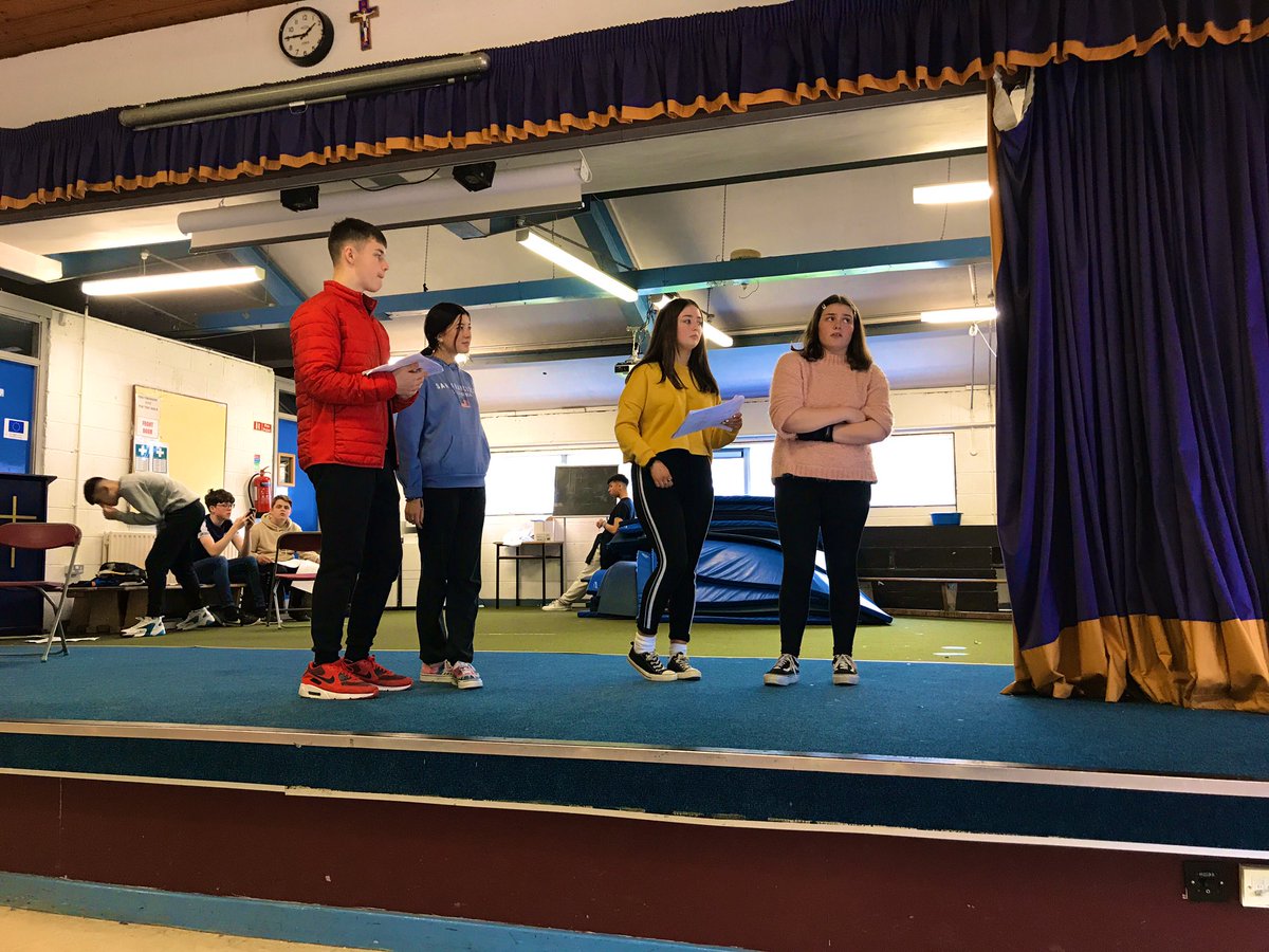 ciaranreade's tweet photo. It’s all starting to come together now!! A great team effort from our musical leads learning dialogue, with just over three weeks til showtime 🎬🎭 @stjosephsrush @ceist1 #TYinRush #TYMusical2019 #wellbeing #seriouslyelle #lawschool #harvard #goodfun 👩🏼🎓📚👩🏼⚖️👨🏼⚖️ https://t.co/onrHqOvjBb