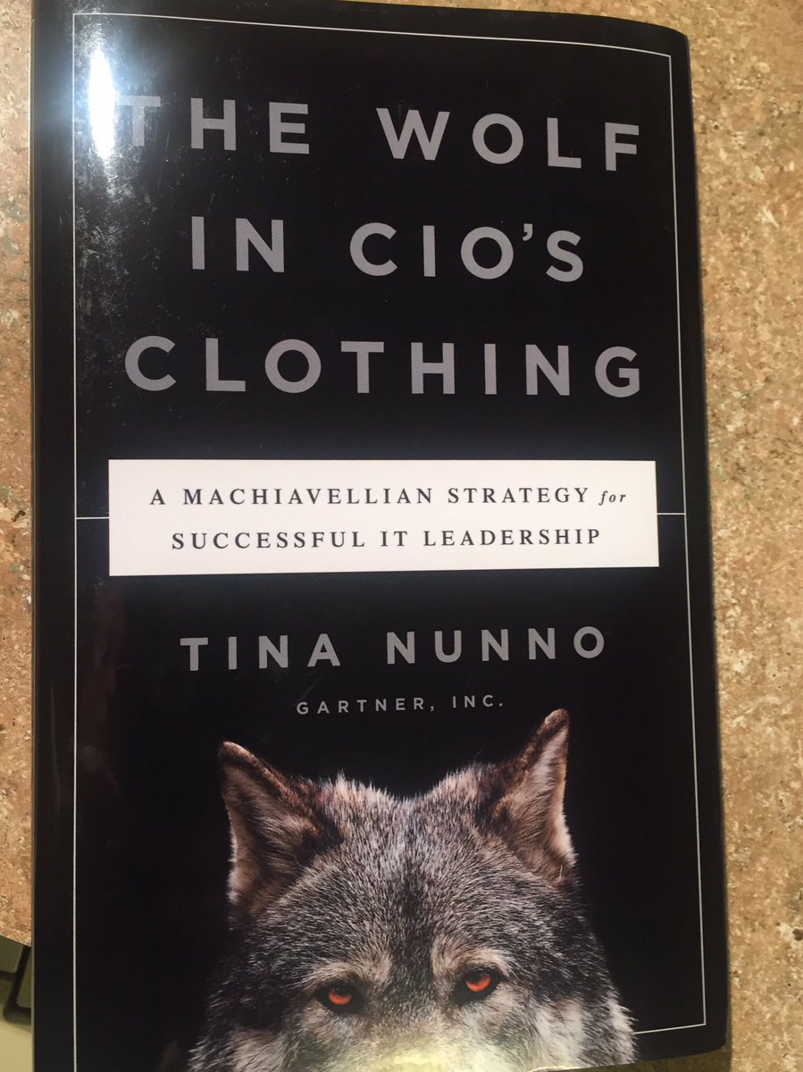 This book by Tina Nunno has done more to guide my first two years as #CIO than any other resource. 

For as profound and informative as its been to me, I’m surprised how infrequently I see it mentioned. 

I highly recommend it for CIOs of any experience level.

#CIOLife