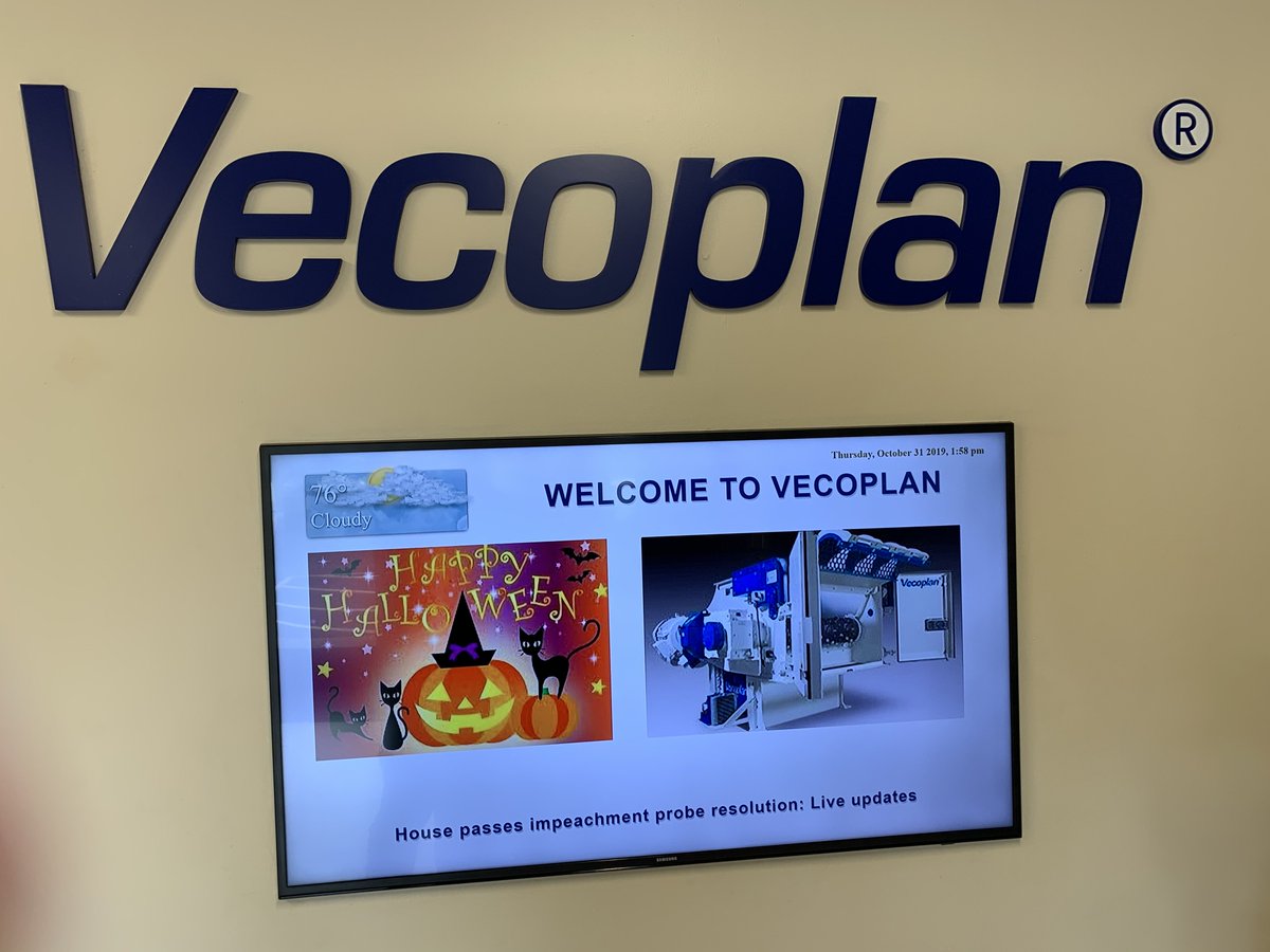 Happy Halloween - Hunters Haunt the Halls at Vecoplan!