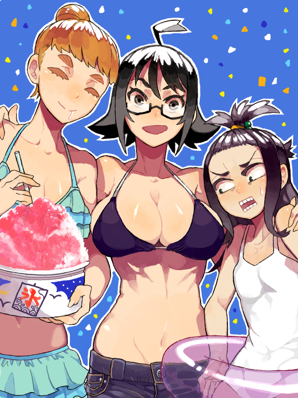キャラは三人組がデフォ!! 