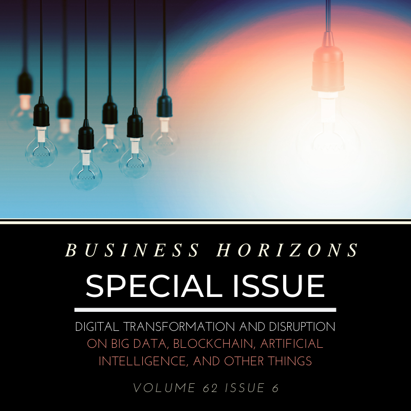 BizHorizons's tweet photo. Our SPECIAL ISSUE on digital transformation and disruption (guest-edited by @andreaskaplan &amp; @haenlein) is out now- https://t.co/tVHE7q9MGh https://t.co/gsZCvYgPq7
