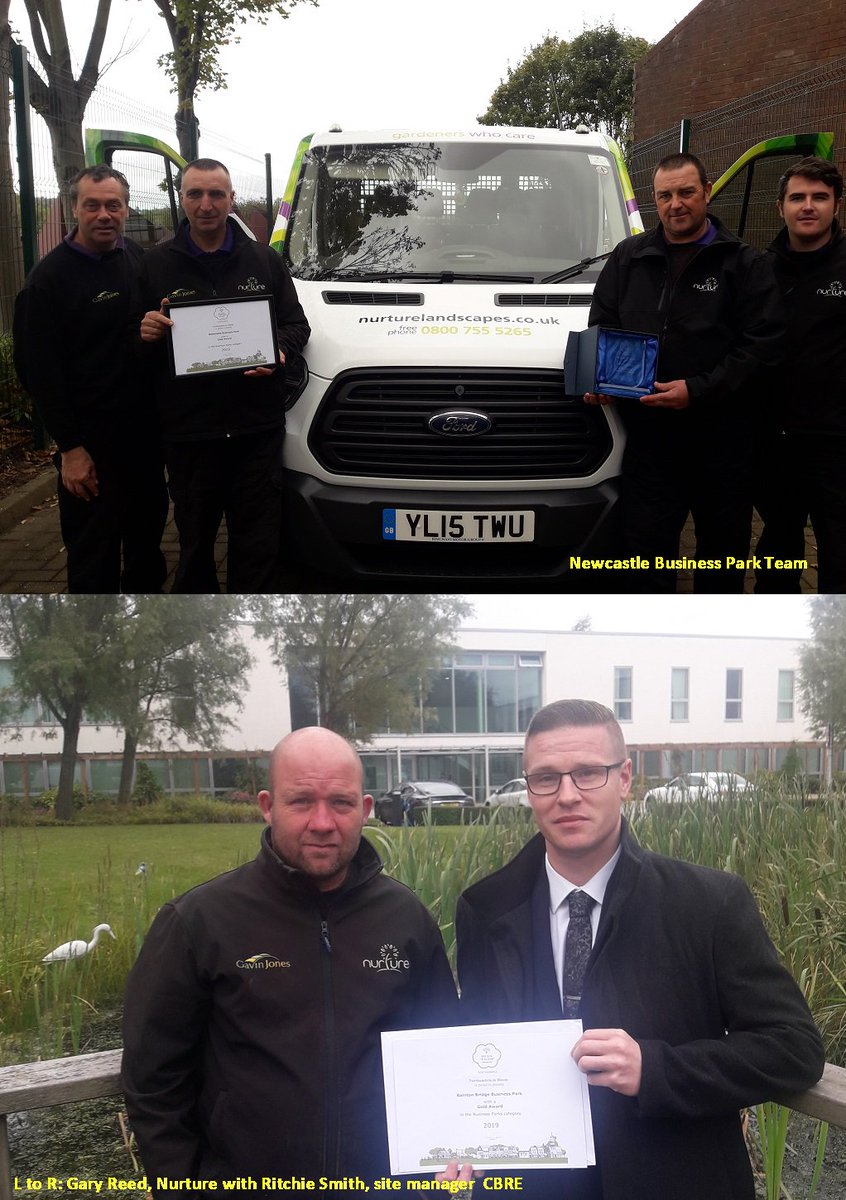 Reasons to be proud on this #FeelGoodFriday - two sites managed by the North East team received Gold Awards at this year's Northumbria in Bloom. Great work by everyone involved! bit.ly/2NcFP0v @RHSBloom #landscaping #flowerdisplay