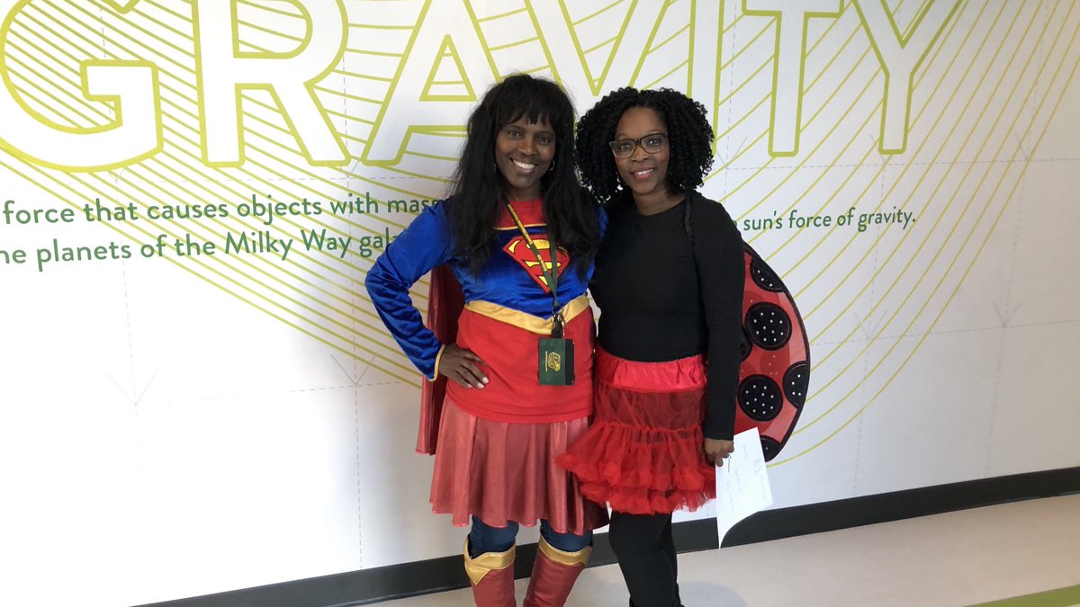 toney_mrs's tweet photo. Superwoman and ladybug; joining together to #Protect and #spark imagination and conversation.  
#AllaboutKIDS #Educators4life. #KJteachers @DesotoISDa2e2 @DeSotoISDAdvAca @desotoisdengage https://t.co/J0sH7s9V8l