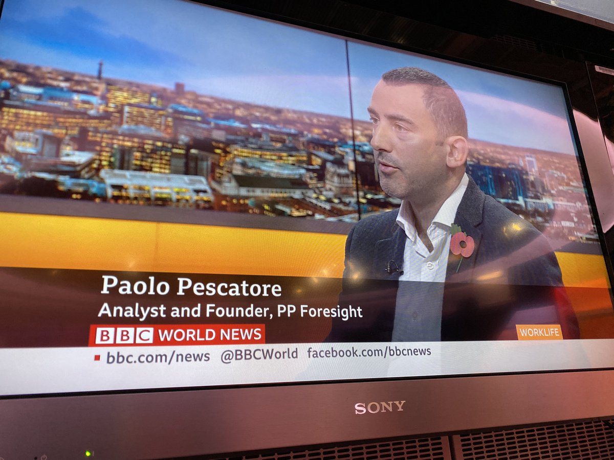 paolopescatore's tweet photo. Really enjoyed opening this morning’s #bbcworklife show discussing the online video streaming war and the arrival of Apple TV Plus with @VFritzNews &amp; @bbcdavideades Thanks for having me on the programme @BBCWorld https://t.co/HjG7tZi8II