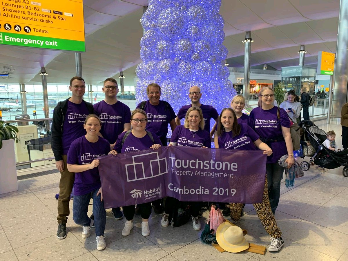 HabitatFHGB's tweet photo. Wishing Team @Touchstone_resi all the best for their home building trip to Cambodia. We are grateful for their continued support and we look forward to the pictures of the home they helped to create.
#habitatbuild #touchstoneresi https://t.co/ayhsxHnNNj