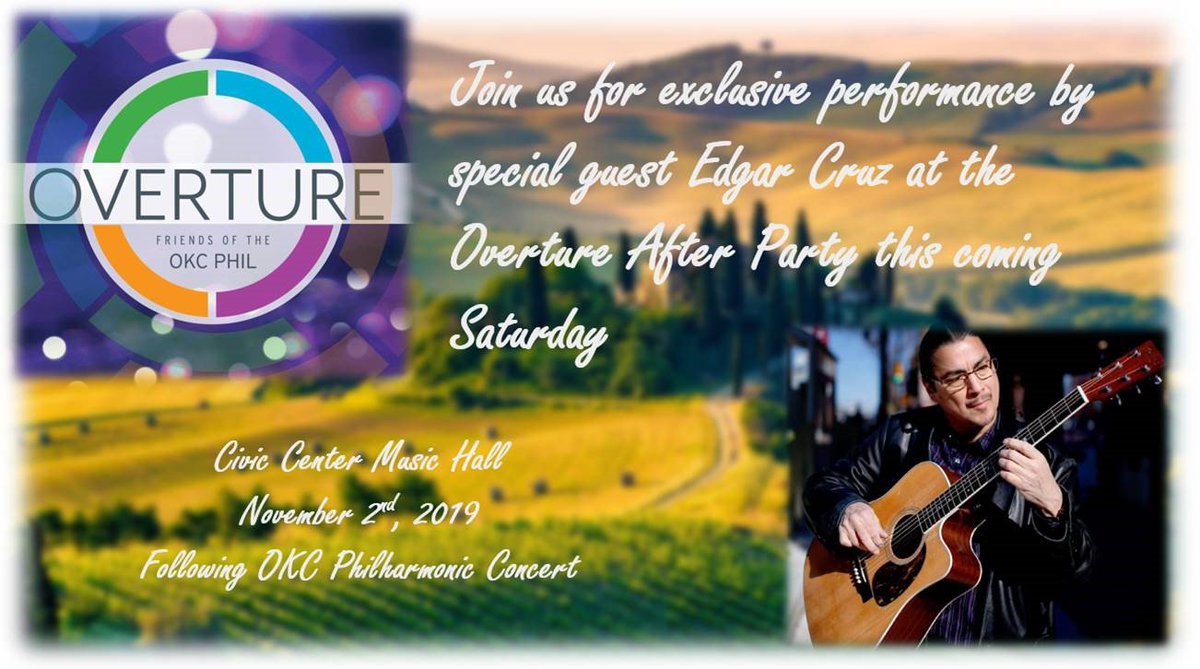 Join us this Saturday for the first Overture concert of the '19/'20 season!