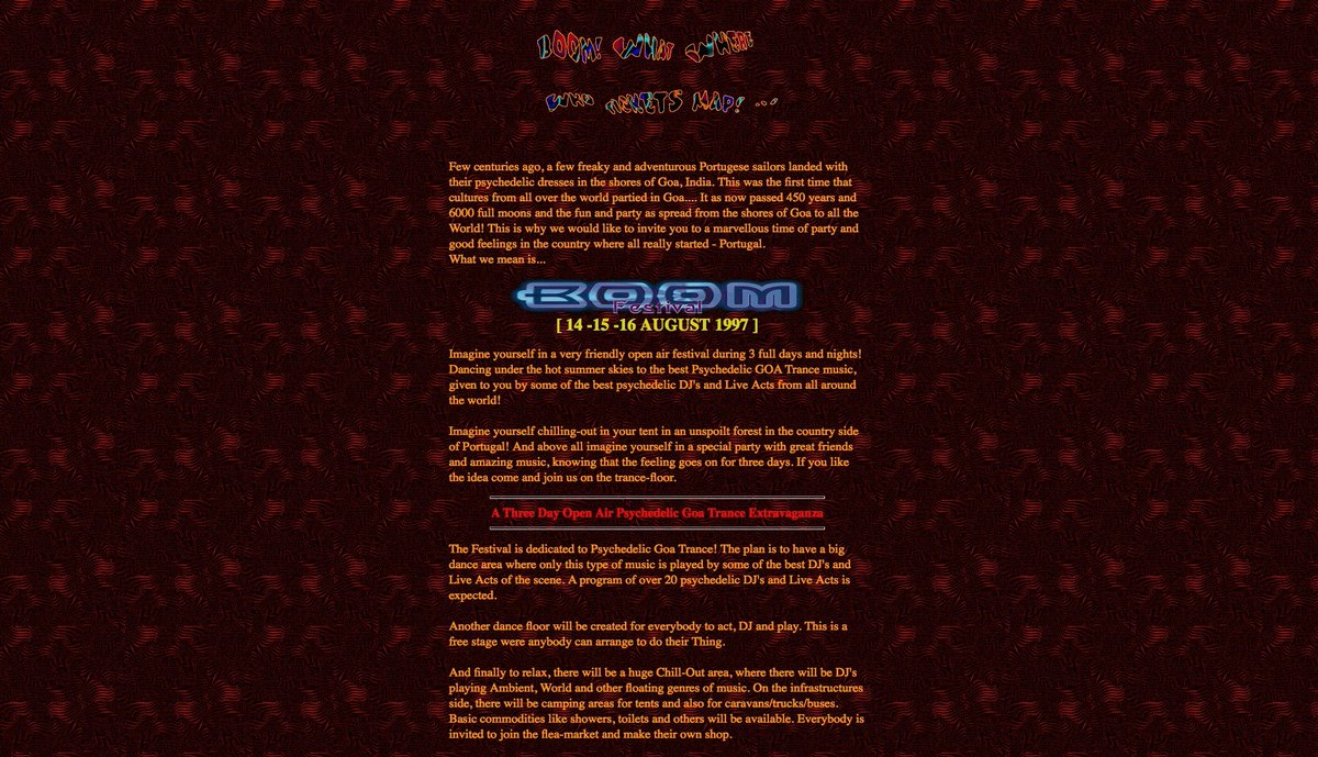 boomfestivalHQ's tweet image. #FlashbackFriday: Boom joined the internet for the first time 22 years ago. Impalpable artifacts can bring up powerful memories, too. 

#BoomFestival #BoomFestival1997 #Boomland