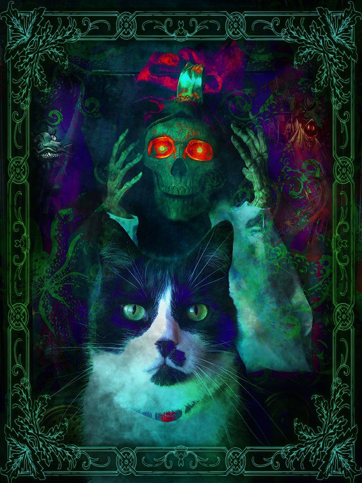 Cats of Ulthar Campaign is over. We're all on the floor in a pile of sweat and chocolate very happy. Thanks to everyone that made this happen. Bruce is happy too. In his own way.