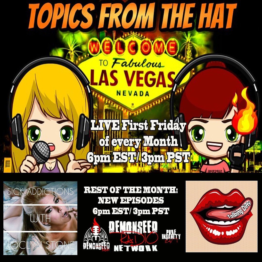 CoffeeMemCoins's tweet photo. #TopicsFromTheHat Every First Friday @ 3-5pm PST | 6-8 EST | Live broadcast about random topics on https://t.co/FV8fnZmYr6 You can participate in the chatroom https://t.co/woSw6FcdHK COMEDY SHOW @JoclynStone @demonseed69 @rebeccalovexxx https://t.co/Ak3tDoe1Um
