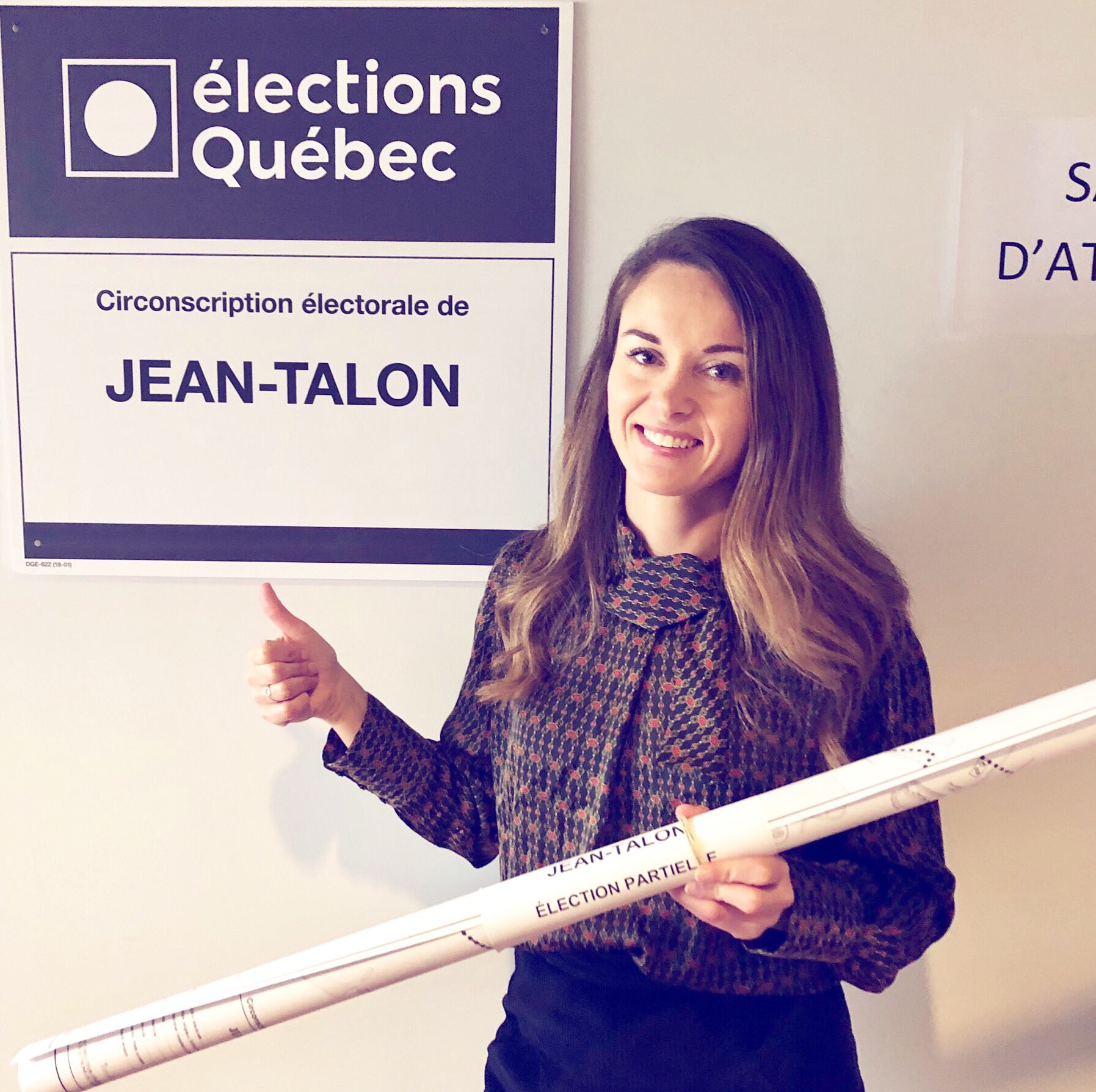 Joëlle Boutin on Twitter: "Ça y est! Je viens de déposer mon acte de  candidature pour l'élection partielle de Jean-Talon :) Je suis toujours  convaincue que la politique peut être un véhicule
