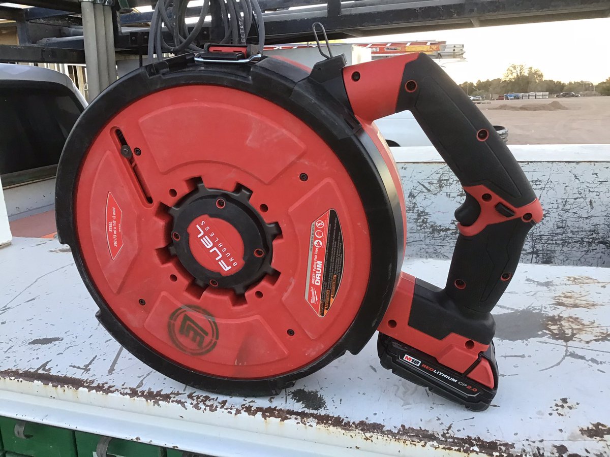 Milwaukee M18 Angler Fish Tape Outlet 