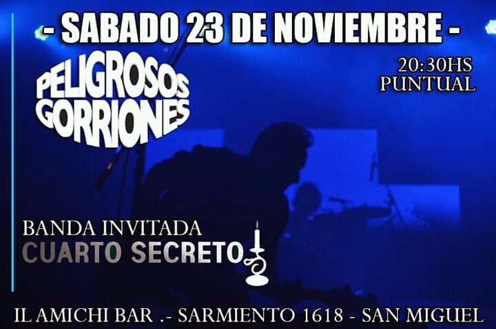 GorrionesOK's tweet photo. SABADO 23 DE NOVIEMBRE...SAN MIGUEL https://t.co/lgmT7vtg1B