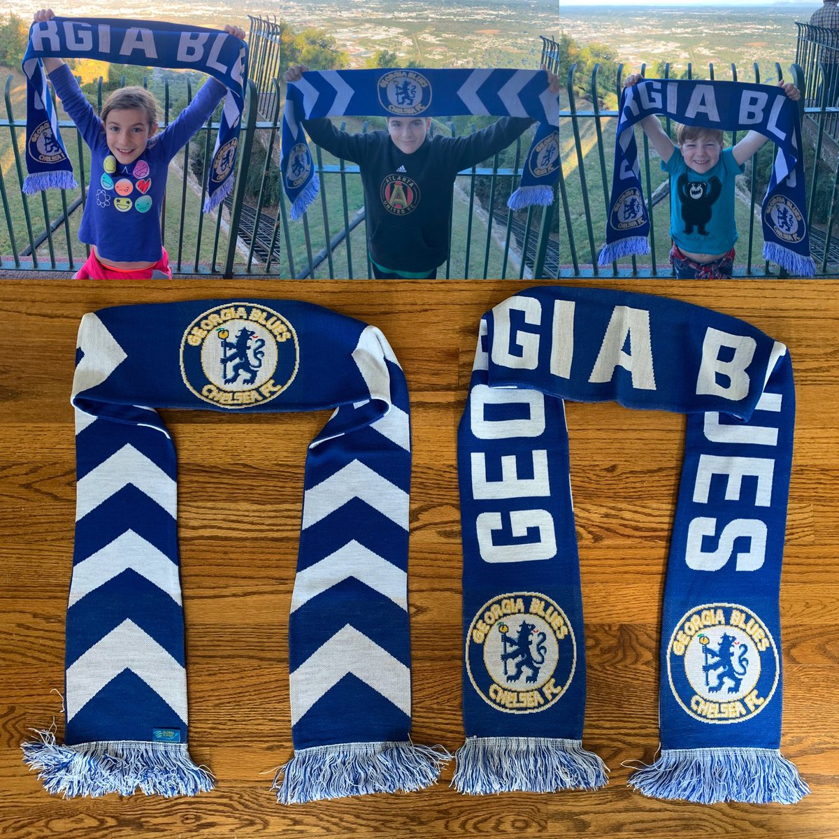 georgia_blues's tweet photo. We’ll have more scarves for sale this weekend at RiRa.  $5 for paid Georgia Blues/CIA members or $15 for non-members. Get one before they are gone. https://t.co/sjv1oWWb11