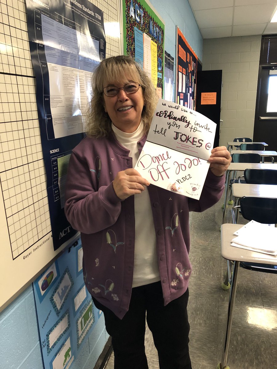 First Dance-Off 2020 invitation to Ms. Post!! We gave her an encourage-mint! More to come.. stay tuned!!❤️🖤◽️
