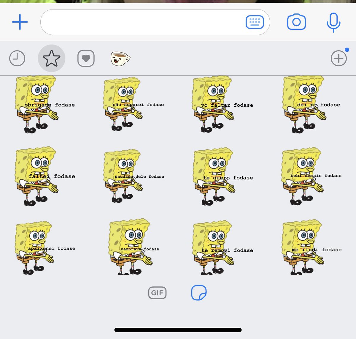 Stef ﾒﾒ No Twitter Viciada No Meme Do Bob Esponja Fodase