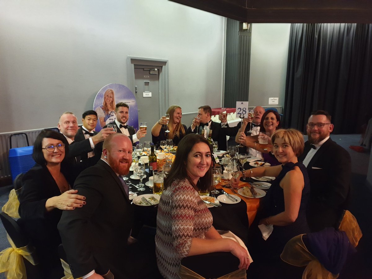 ColourPaul's tweet photo. #Table28 making friends at #AWBAwards @CrabShack10 @EcoRecruitGroup https://t.co/vfzboIpbqa