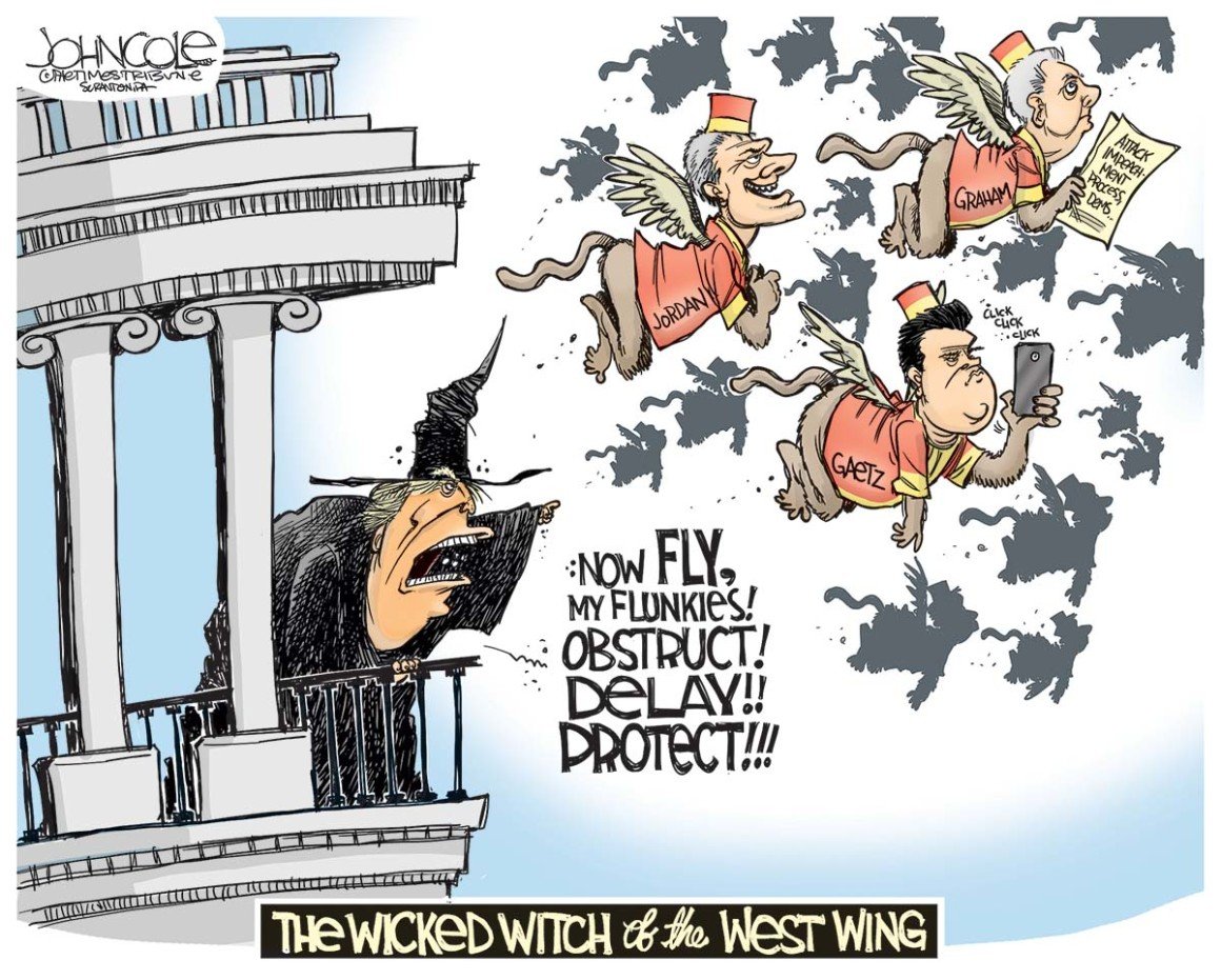 AllanMargolin's tweet photo. Cartoon of the Day!

Wicked Witch of the West Wing via @coletoons 

@SpockSupreme @CorbieCrow @feathersnpaws @fahyhallowell @nebraskaredrose @Carolyny1948 @Annimallover @BruceBourgoine @jwheels74 @DrSmith1966 @LindaResister @Stop_Trump20 @RighteousDem @TrumpsTaxes @morganarae https://t.co/Ou6xT9J58t