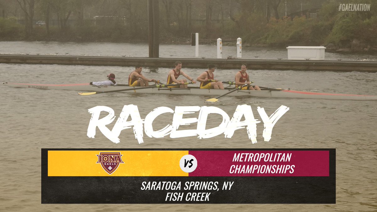 Iona_U_Rowing's tweet photo. #RACEDAY!!!
π: Metropolitan Championships
π: New Rochelle, NY
π£ββοΈ: Glen Island Park
π°οΈ: 1:00 PM
#ICCrew #GaelNation https://t.co/r3rwYX001L