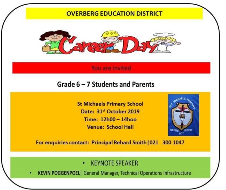 JessicaBatts13's tweet photo. Partners for Possibility and St Michaels PS,  hosted a Career Day to much delight of our Learners. Sharing the learning with  a group of Learners from Dennegeur PS,# Creative learning#live demonstrations#choosing the correct subjects# identifying future careers#   @wendymayc https://t.co/4ZLgu3K6X4