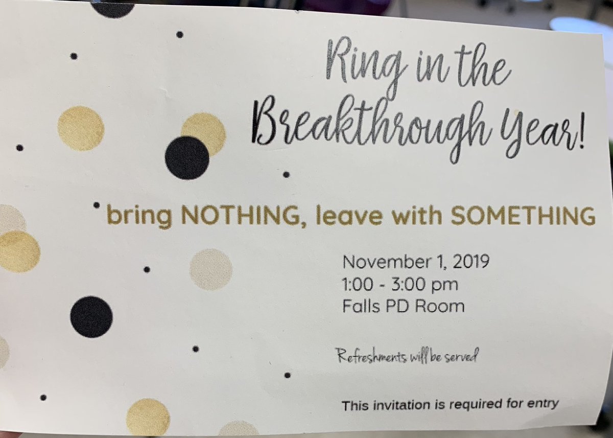 kboyar5's tweet image. So excited for today!!! “Bring nothing, leave with something” I can’t wait!!!#Breakthroughclassroom @MahopacMath @mtromblee1