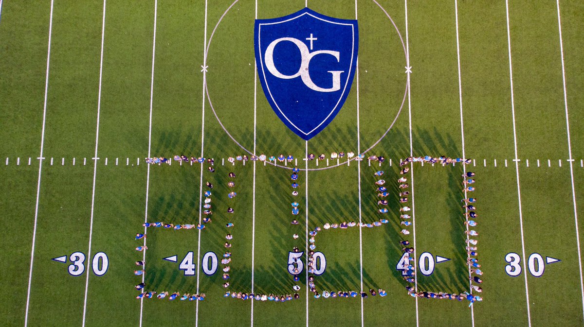 OGHSKnights's tweet photo. Strong senior leadership is crucial to the climate and culture of our school! Thank you to our class of 2020 seniors for a great start to our year! Go Knights ⚔️ https://t.co/5aVEqO624s