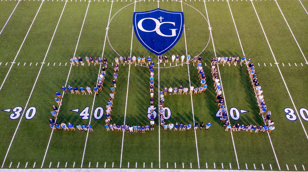 OGHSKnights's tweet photo. Strong senior leadership is crucial to the climate and culture of our school! Thank you to our class of 2020 seniors for a great start to our year! Go Knights ⚔️ https://t.co/5aVEqO624s