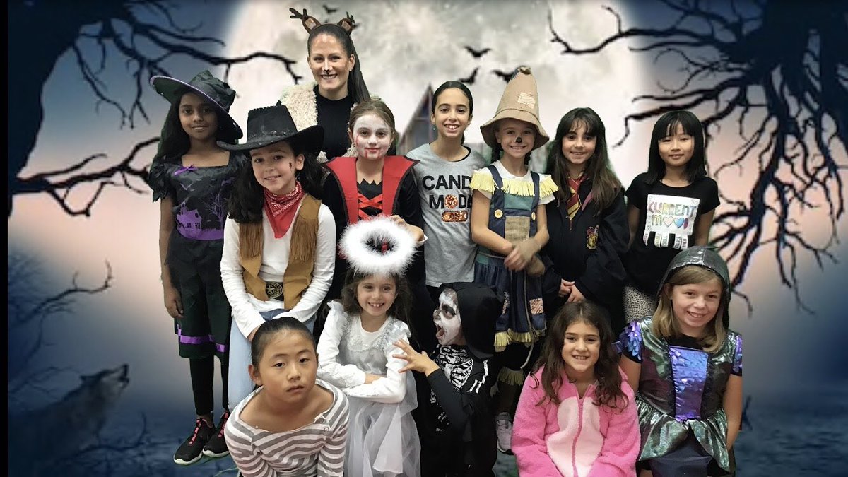 teach2reach_'s tweet photo. Happy Halloween from the grade 3 &amp; 4s! @SMCDSB_SCH https://t.co/gGtwN3Dg7R