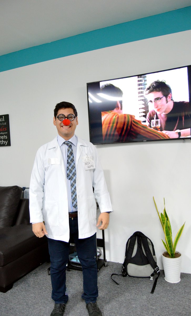 emcor's tweet photo. 😂 halloween 2019 🎃🦇💀

#Halloween #PatchAdams #Pacman #Ramirez #emcorsoftware https://t.co/6KYaEBsXHv