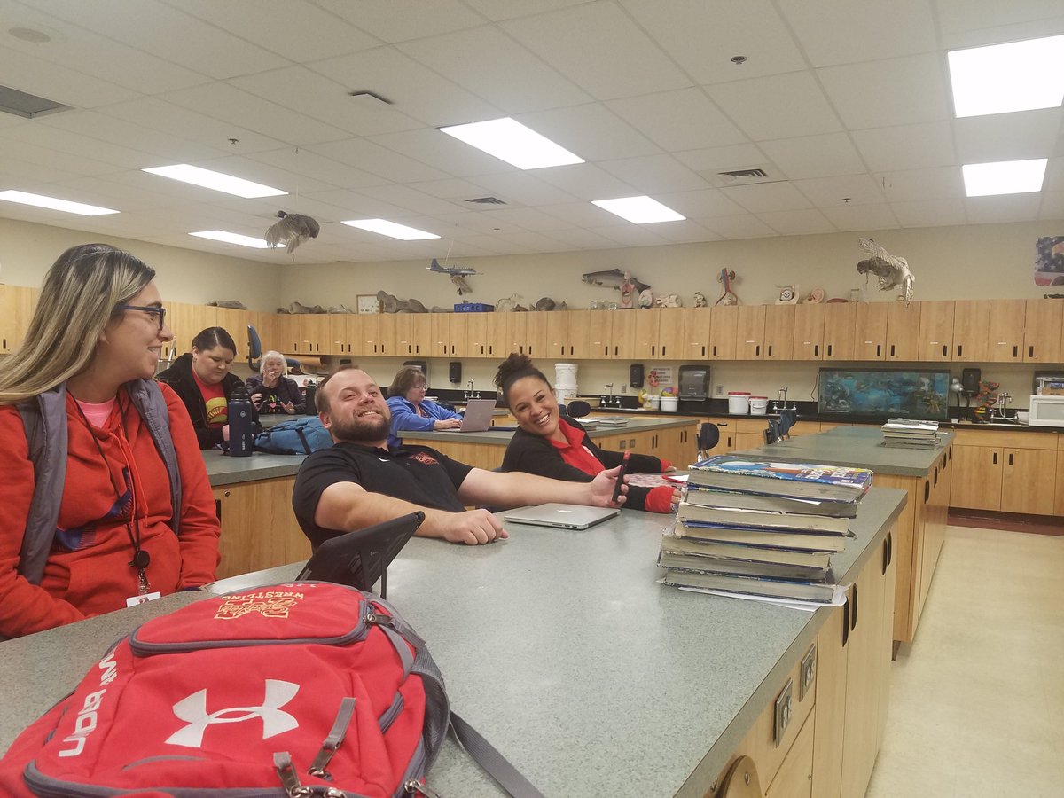 BoeRushton's tweet photo. Last session of the day goose chase #mcsdtech https://t.co/beUMlMGMEM