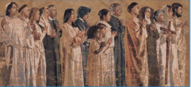 MMUMinistry's tweet photo. A blessed Feast of All Saints to everyone! May we all continue to support one another to grow in faith, mercy, and compassion.

Remember that we will have a special All Souls' Remembrance during our 7:30 PM Sunday Mass on 11/3, too! https://t.co/GefffyP2iM