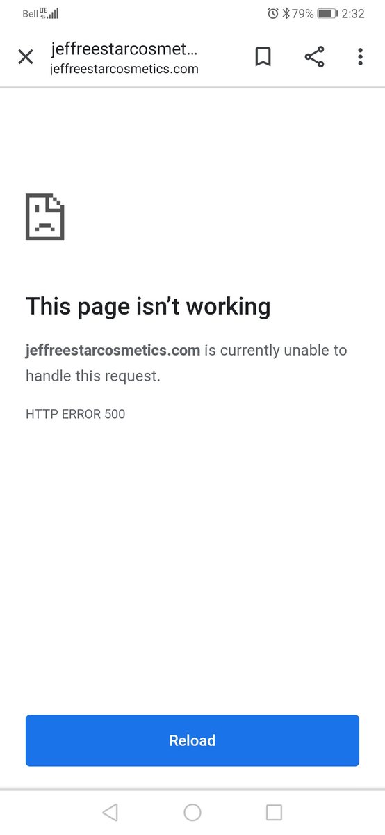 Julieamy_99's tweet photo. @JeffreeStar I couldn't even get into the site :/ I was waiting and refreshing the page and then I couldn't get on.. I am so upset. I was so excited for this launch ☹️ https://t.co/sOgANiLVTY