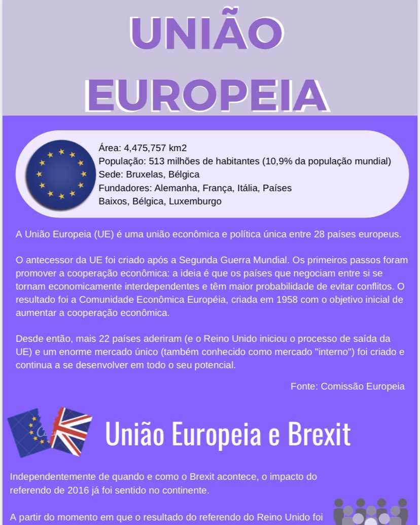 nene_espm's tweet photo. A terceira região a se apresentar foi a região oeste!
Com isso, o segundo país a ser analisado foi a União Européia
Segue imagens do nosso template 🇪🇺 BREXIT
#NENE
#NENEINFORMA
#ESPMSP
#UNIAOEUROPEIA
#MERCOSUL
#uniãoeuropeiabrasil https://t.co/0xQEasxDBY