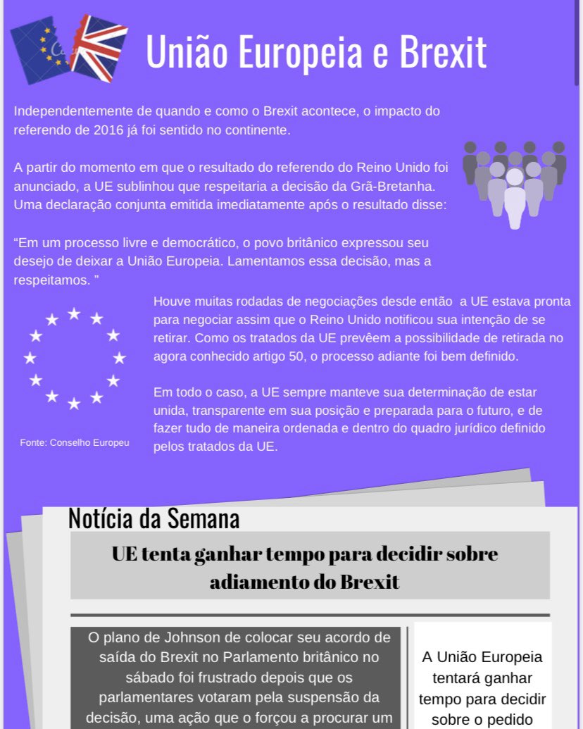 nene_espm's tweet photo. A terceira região a se apresentar foi a região oeste!
Com isso, o segundo país a ser analisado foi a União Européia
Segue imagens do nosso template 🇪🇺 BREXIT
#NENE
#NENEINFORMA
#ESPMSP
#UNIAOEUROPEIA
#MERCOSUL
#uniãoeuropeiabrasil https://t.co/0xQEasxDBY